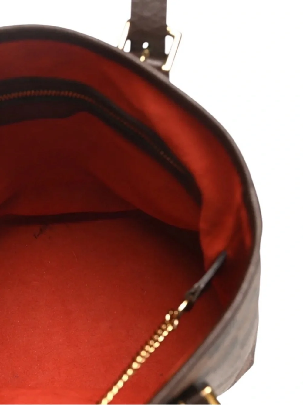 Louis Vuitton Damier Ebene Marais Bucket W/ Pouch - Picture 5 of 6
